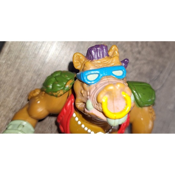 Vintage 1988 Mirage Studio Playmates Tnmt Bebop With Accessories (READ) - Picture 14 of 14